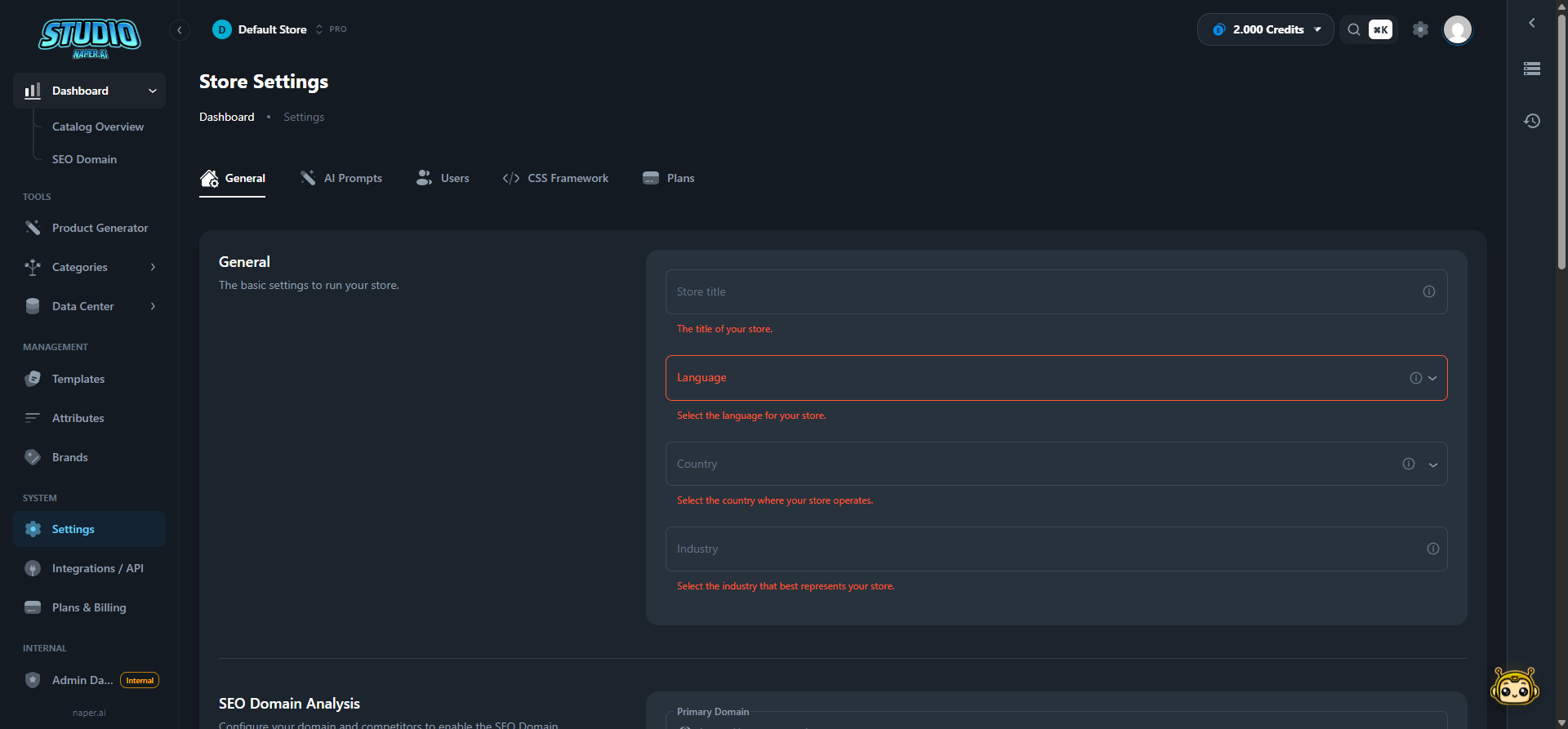 App Configuration