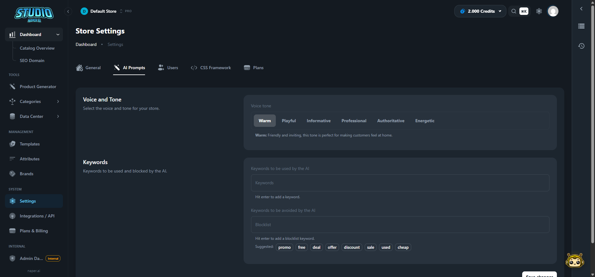 AI Settings